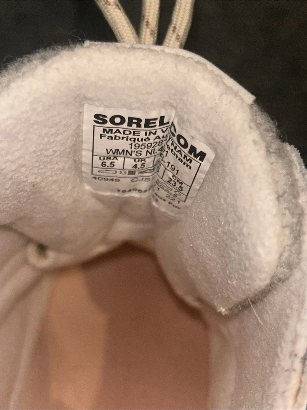 Sorel beige gray